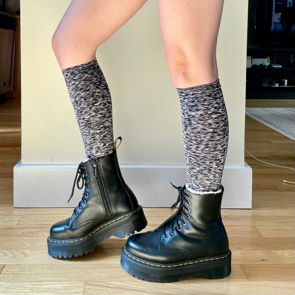 Dr. Motion Best Seller | Spacedye - Knee-High Compression Socks For Women