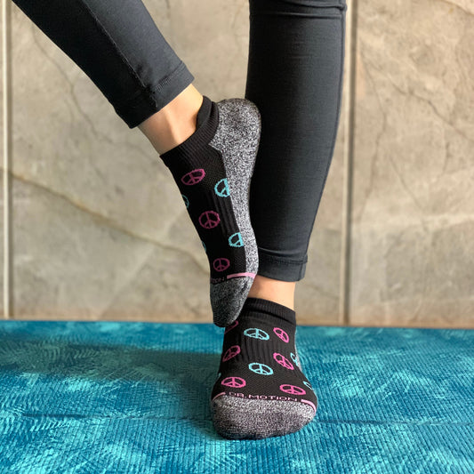 Dr. Motion Hot Sale | Peace - Ankle Compression Socks For Women