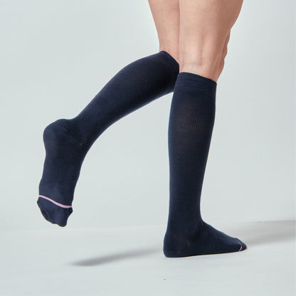Dr. Motion Top Pick | Solid Half-Cushion - Knee-High Compression Socks For Women