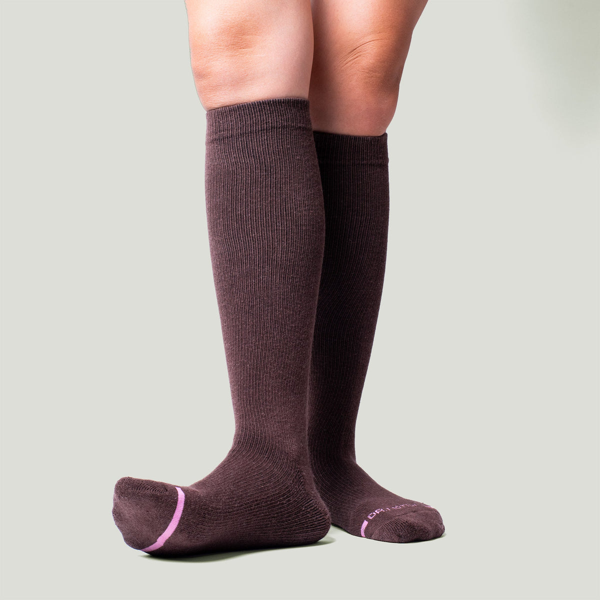 Dr. Motion Top Pick | Solid Half-Cushion - Knee-High Compression Socks For Women