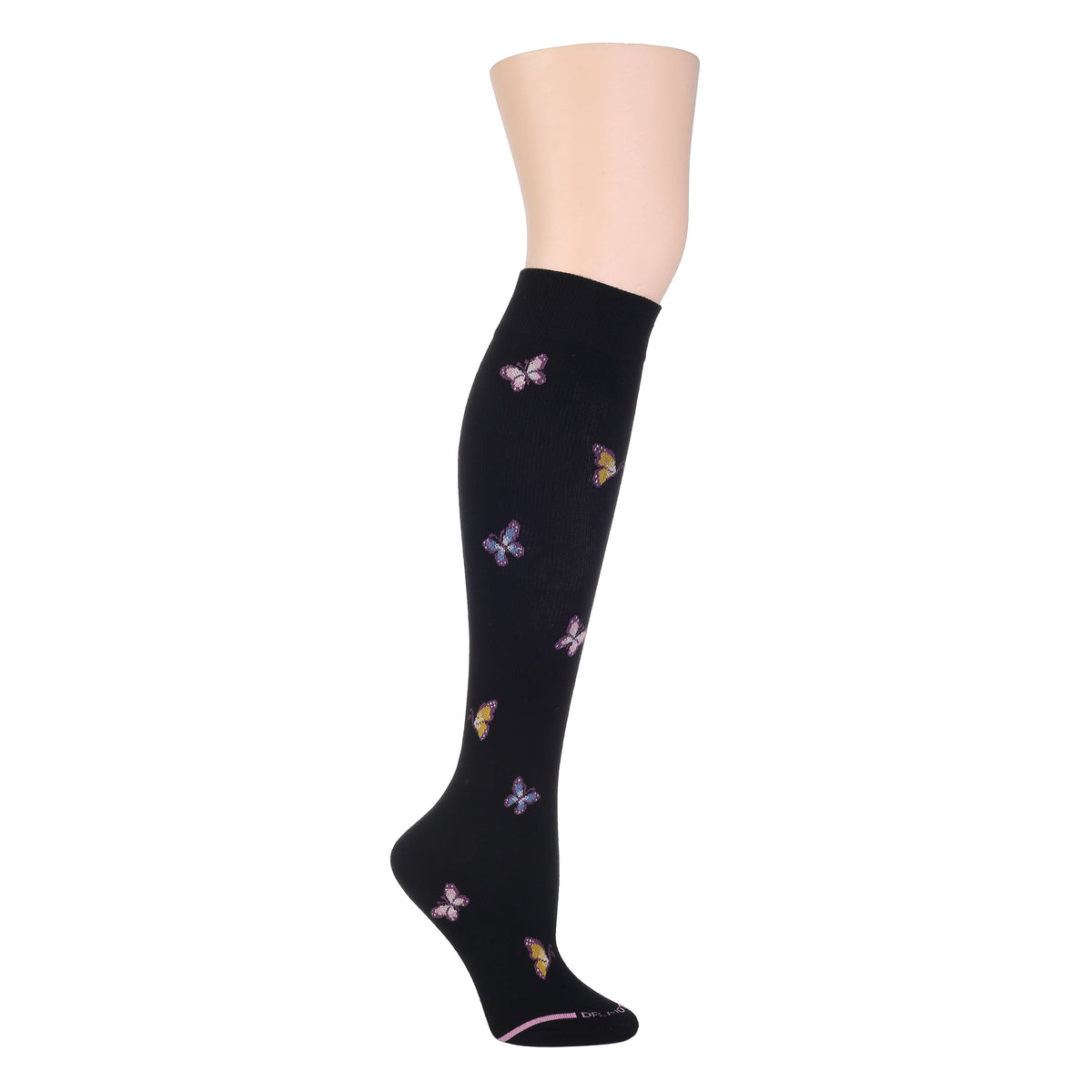 Dr. Motion Value | Butterflies - Knee-High Compression Socks For Women