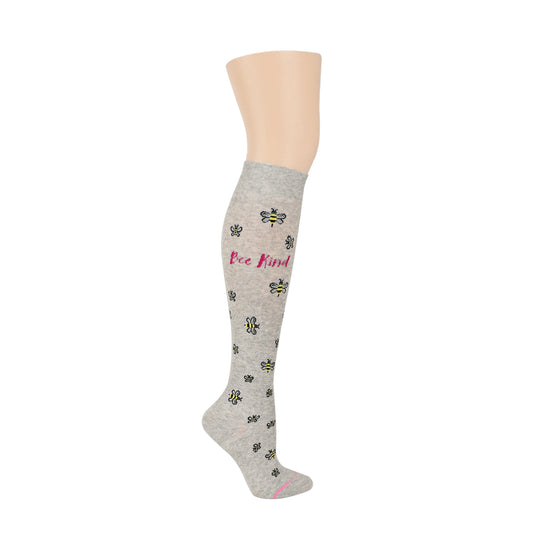 Dr. Motion Top Pick | Bee Kind - Knee-High Compression Socks For Women