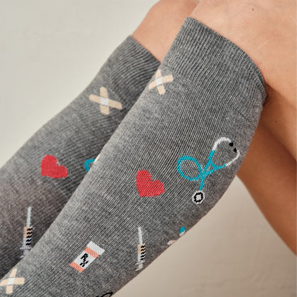 Dr. Motion Deals | Medical Icons - Knee-High Compression Socks For Women