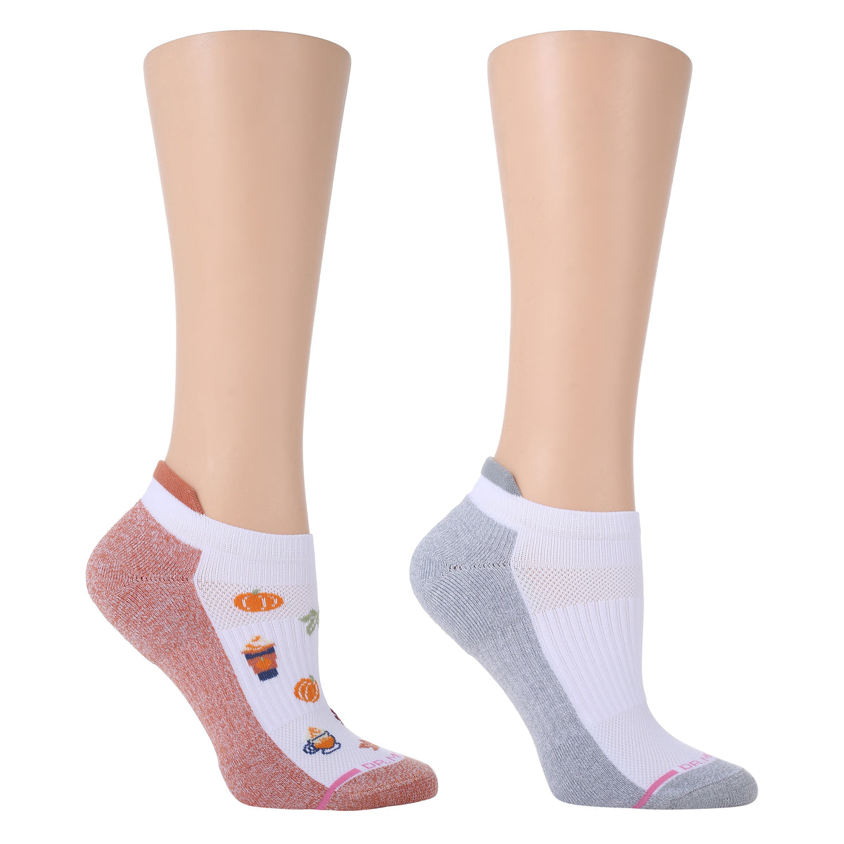 Dr. Motion Featured | Pumpkin Spice - Ankle Compression Socks For Women