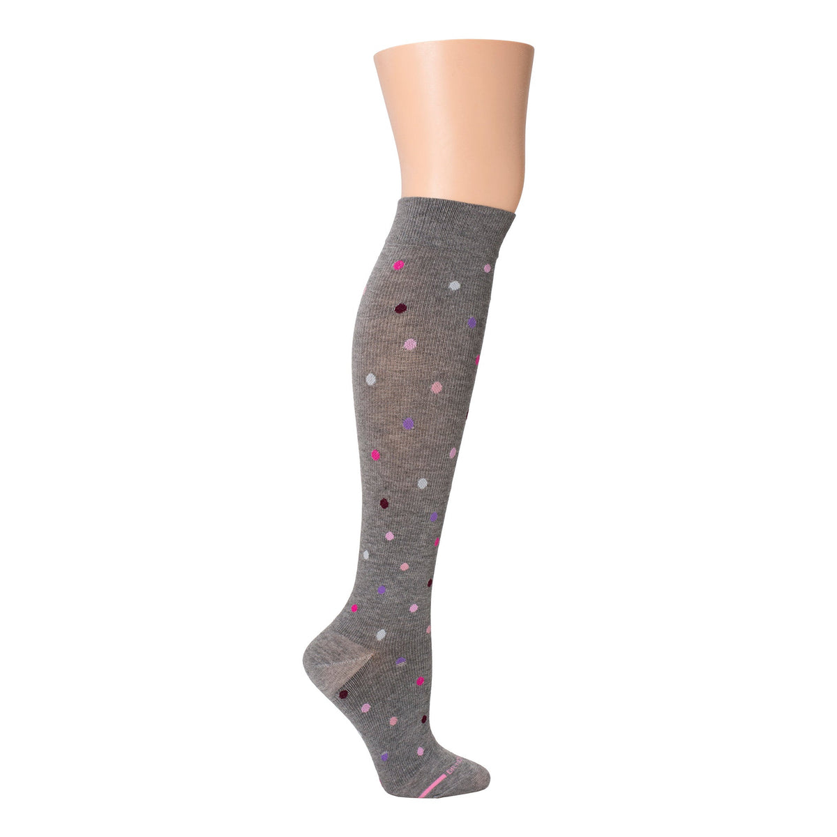 Dr. Motion Deals | Dancing Dots - Knee-High Compression Socks For Women