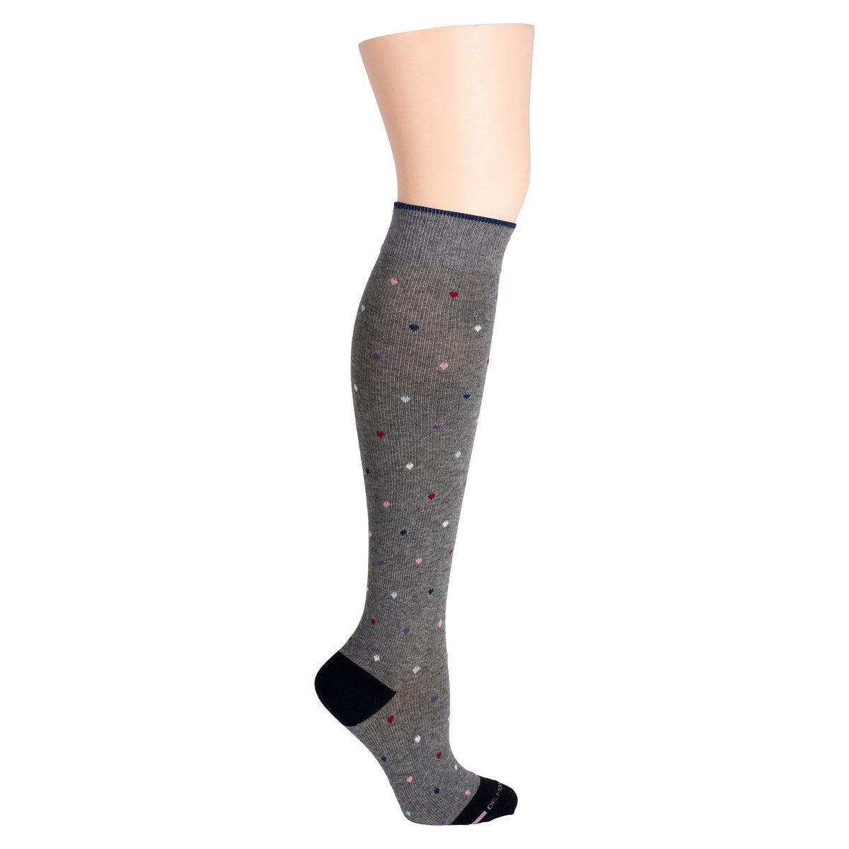 Dr. Motion Quality | Mini Hearts - Knee-High Compression Socks For Women