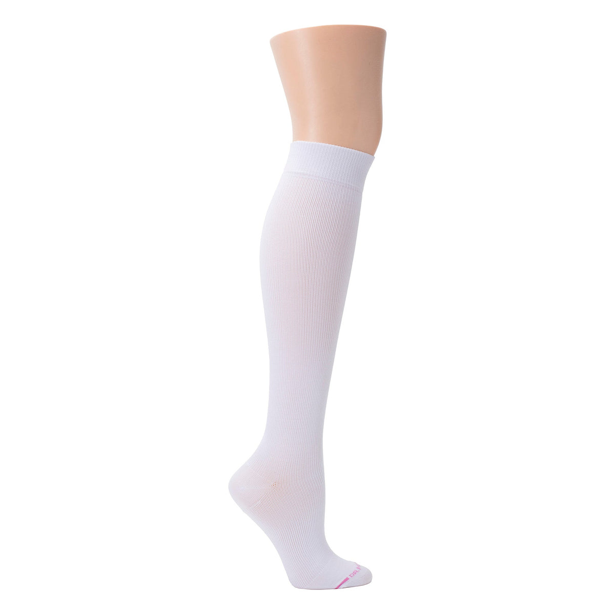 Dr. Motion Essential | Solid Microfiber Nylon - Knee-High Compression Socks For Women