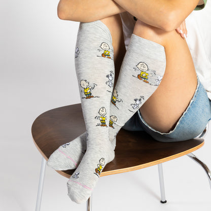 Dr. Motion Classic | Dancing Vibes - Knee-High Compression Socks For Women
