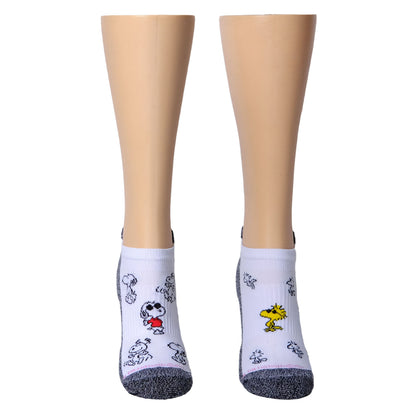 Dr. Motion Trusted | Multi Snoopy Deco - Ankle Compression Socks For Women