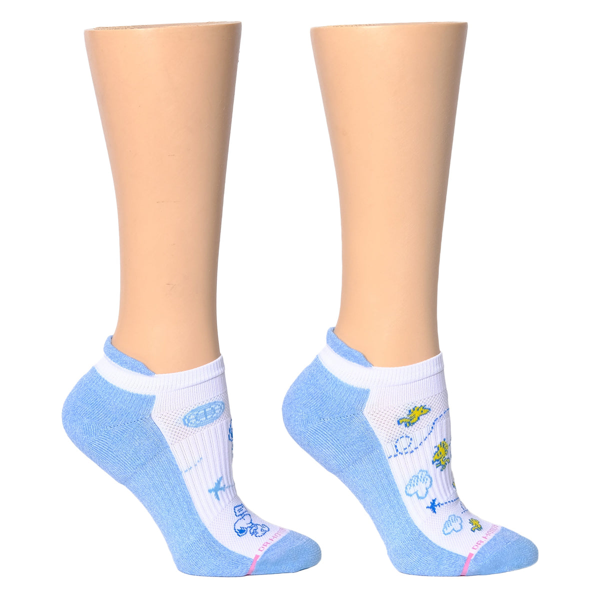 Dr. Motion Trending | Globetrotter Snoopy - Ankle Compression Socks For Women