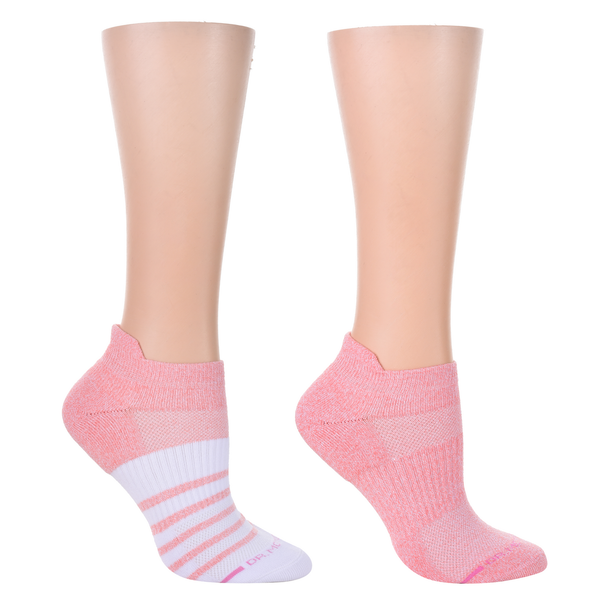 Dr. Motion Signature | Contrast Stripe - Ankle Compression Socks For Women