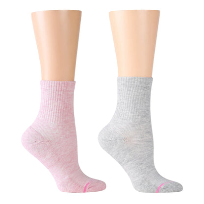 Dr. Motion Discount | Ribbed - Mid-Crew Compression Socks For Women