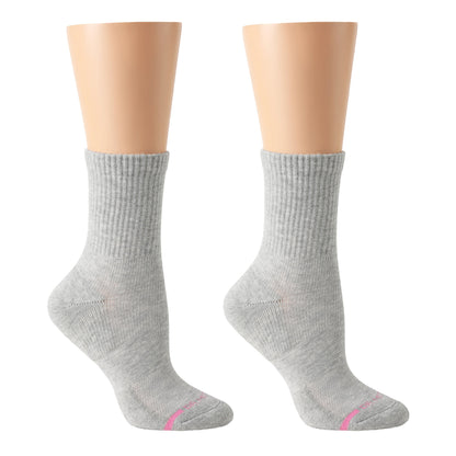 Dr. Motion Discount | Ribbed - Mid-Crew Compression Socks For Women