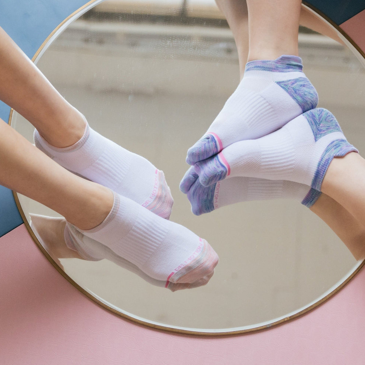 Dr. Motion Best Seller | Spacedye - Ankle Compression Socks For Women