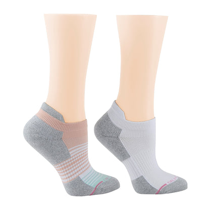 Dr. Motion Featured | Ombre Stripe - Ankle Compression Socks For Women