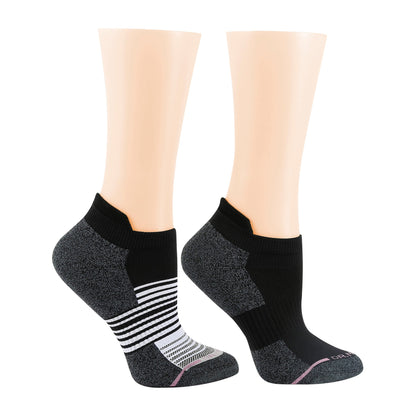 Dr. Motion Featured | Ombre Stripe - Ankle Compression Socks For Women