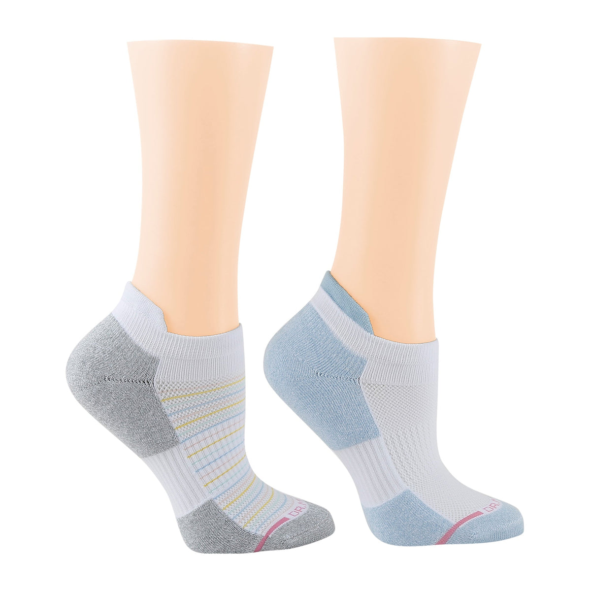 Dr. Motion Smart Buy | Pin Stripe - Ankle Compression Socks For Women