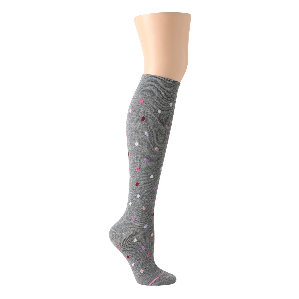 Dr. Motion Hot Sale | Dancing Dots - Knee-High Moderate Compression Socks For Women
