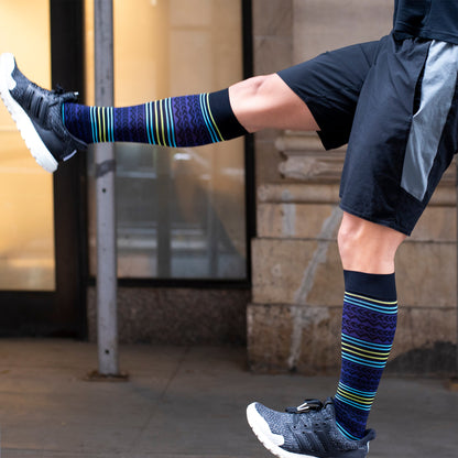 Dr. Motion Great Value | Soft Aztec - Athleisure Compression Socks For Men & Women