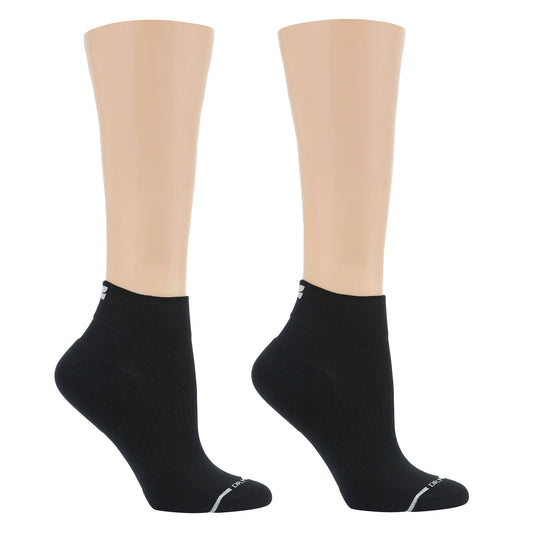 Dr. Motion Smart Buy | Plain Knit Texture - Performance Quarter Compression Socks for Women