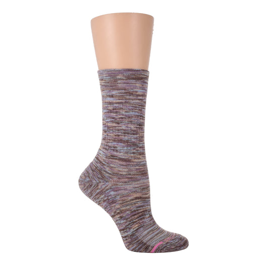 Dr. Motion Deals | Spacedye - Compression Outdoor Medium Weight Crew For Women