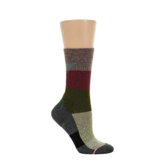 Dr. Motion Popular | Speed Lines - Compression Outdoor Medium Weight Crew For Women