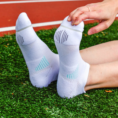 Dr. Motion Deals | Pop Texture - Performance Ankle Compression Socks for Women