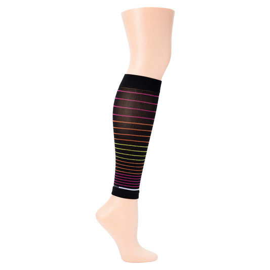 Dr. Motion Top Pick | Multi Stripe - Compression Calf Sleeves For Men & Women