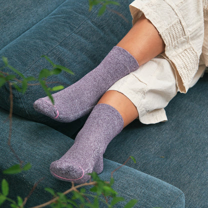 Dr. Motion Classic | Mini Hearts - Diabetic Half-Cushion Socks For Women