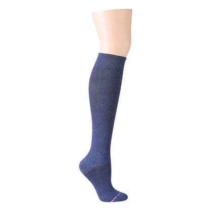 Dr. Motion Great Value | Basic Solid Bamboo - Knee-High Compression Socks For Women