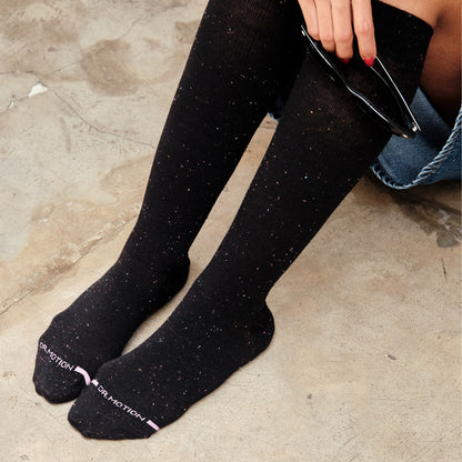 Dr. Motion Featured | Nep Yarn - Knee-High Compression Socks For Women