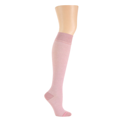 Dr. Motion Discount | Microstripe - Knee-High Compression Socks For Women