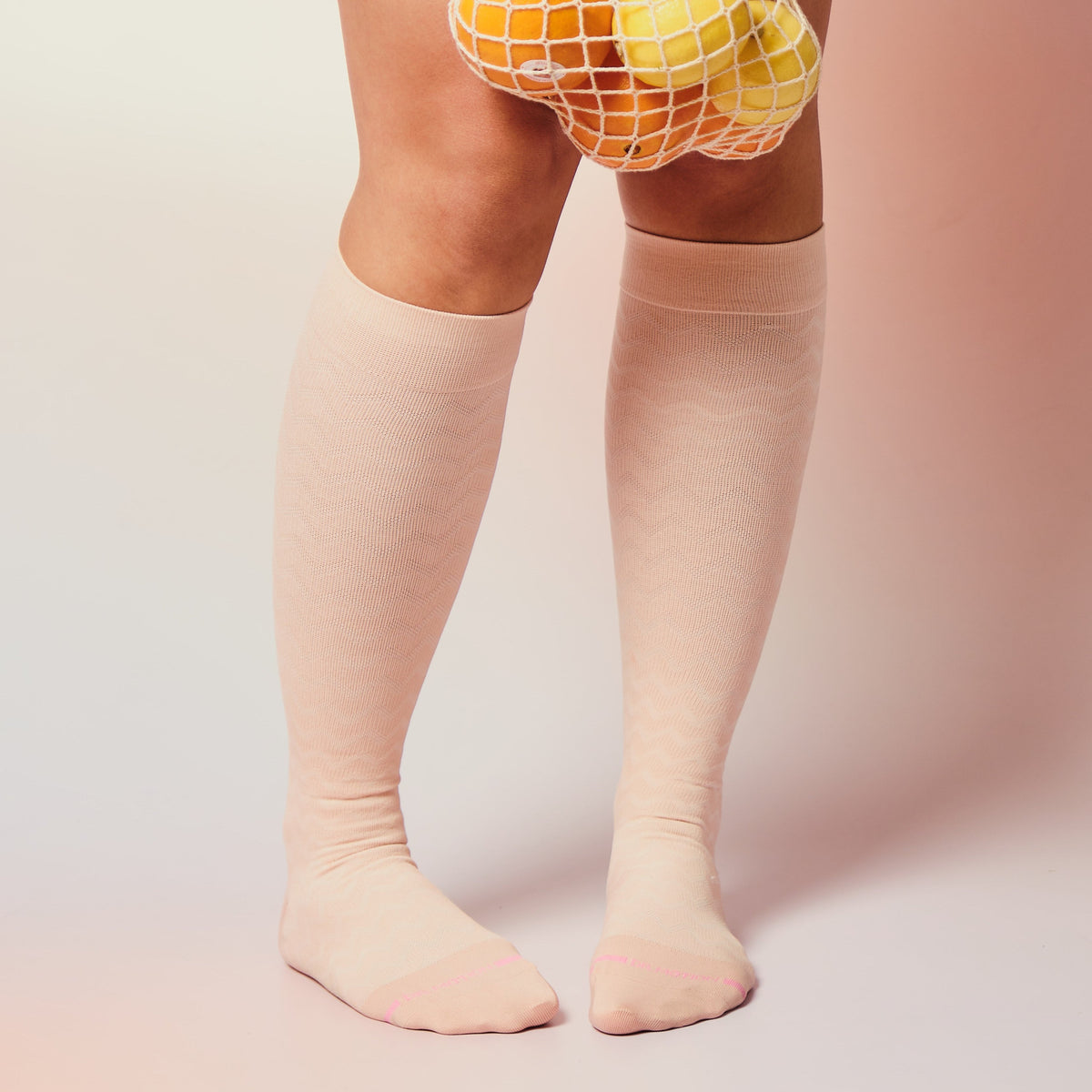 Dr. Motion Sale | Drop Out Chevron - Knee-High Compression Socks For Women