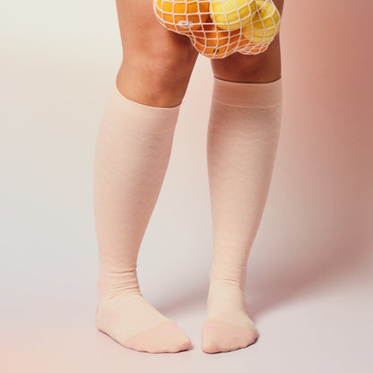 Dr. Motion Sale | Drop Out Chevron - Knee-High Compression Socks For Women