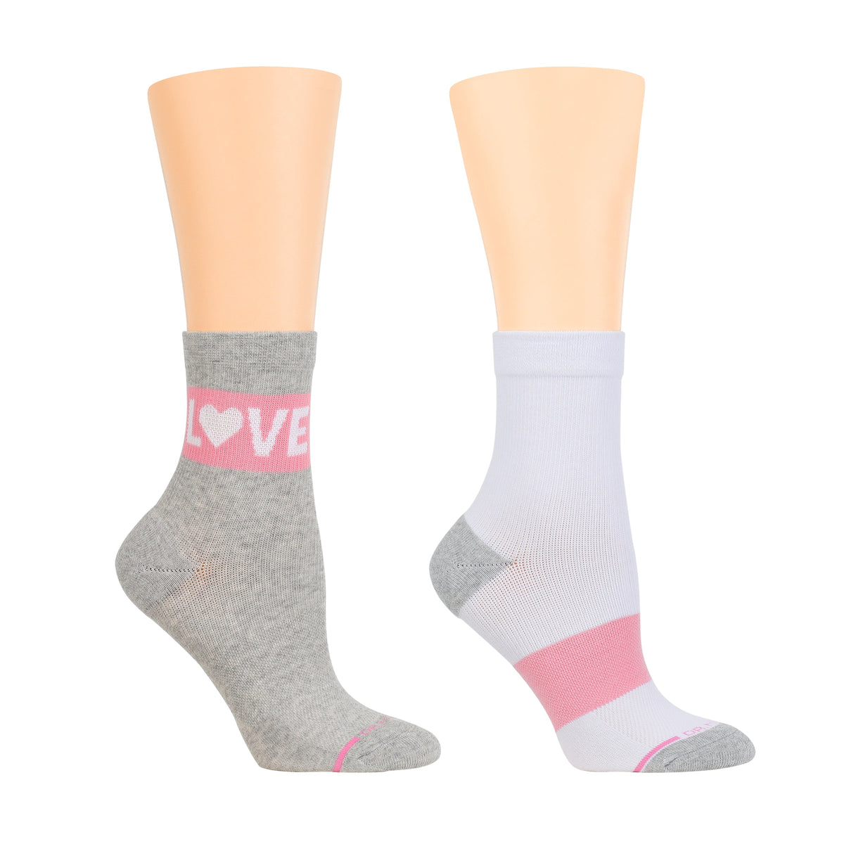 Dr. Motion Best Price | LOVE - Mid-Crew Compression Socks For Women