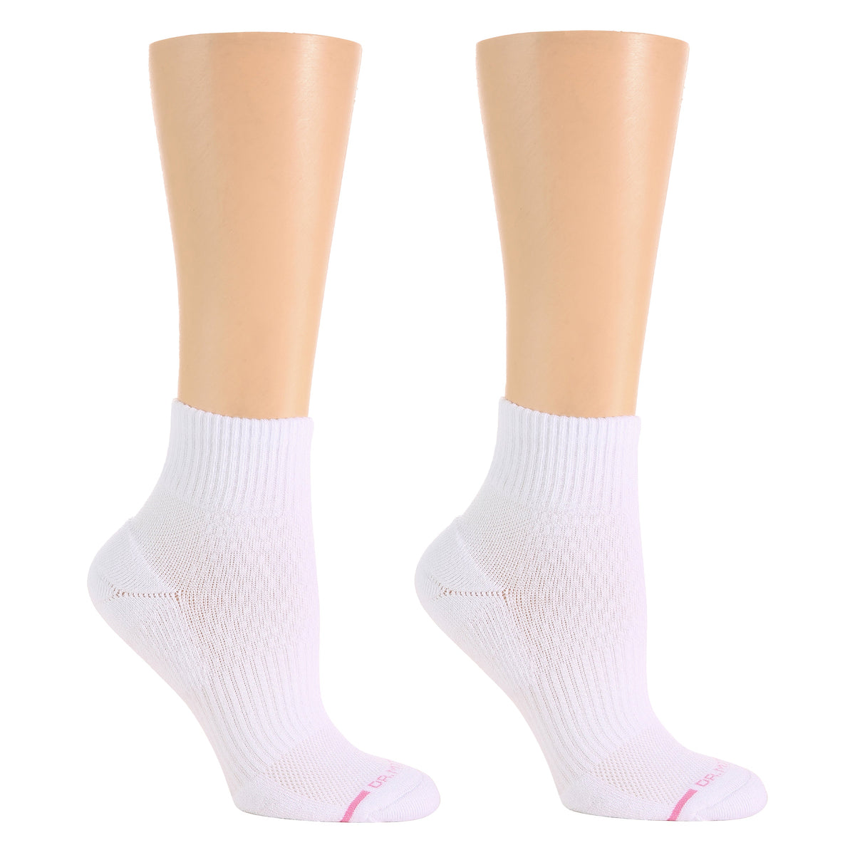 Dr. Motion Essential | Basic Ribbed Cuff - Quarter Compression Socks For Women