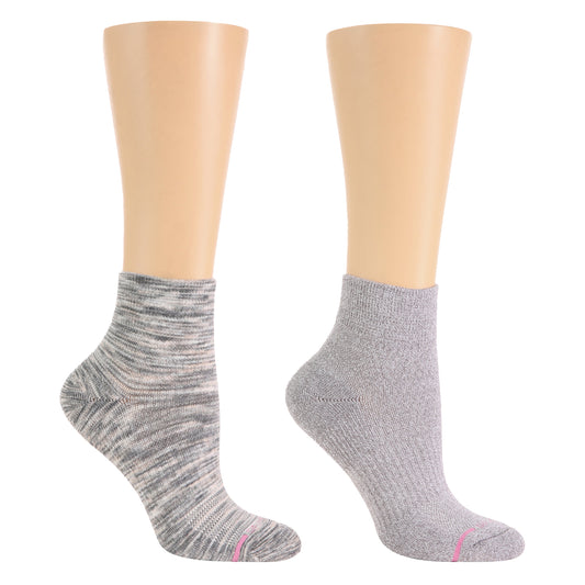Dr. Motion Popular | Spacedye - Quarter Compression Socks For Women