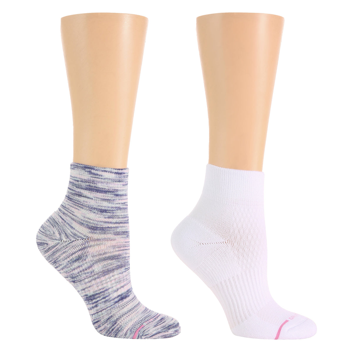 Dr. Motion Popular | Spacedye - Quarter Compression Socks For Women