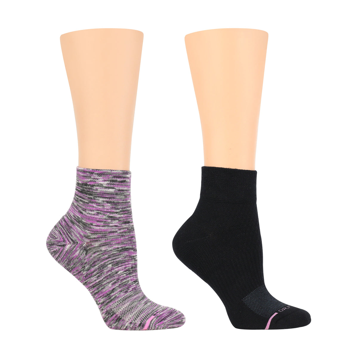 Dr. Motion Popular | Spacedye - Quarter Compression Socks For Women