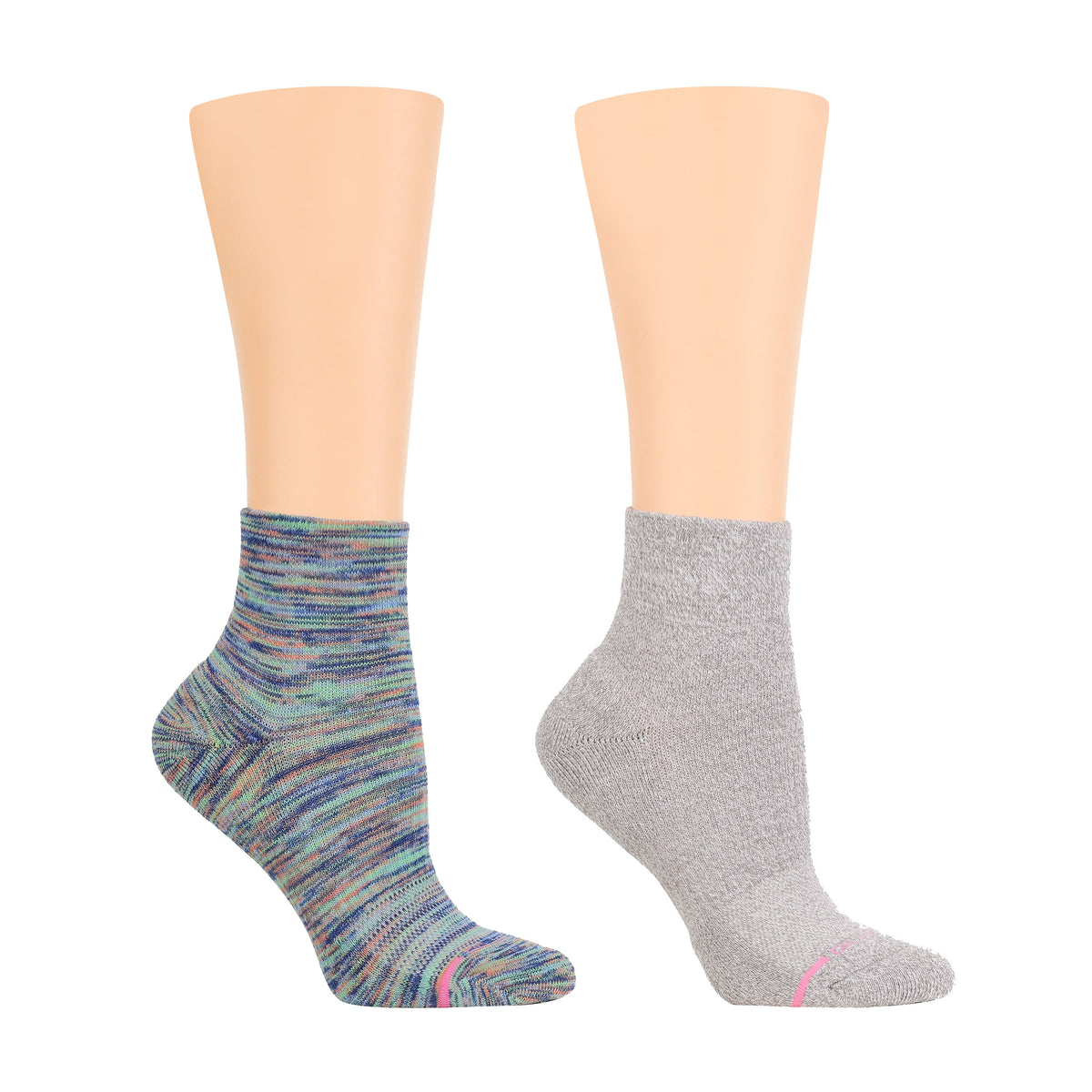 Dr. Motion Popular | Spacedye - Quarter Compression Socks For Women