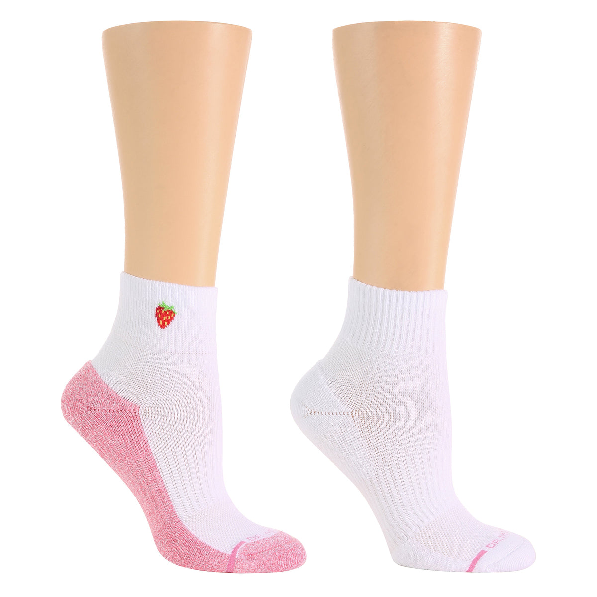 Dr. Motion Great Value | Strawberry - Quarter Compression Socks For Women