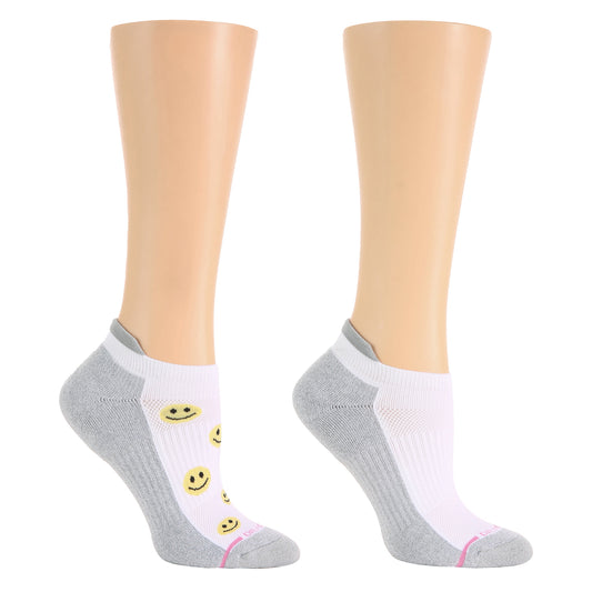 Dr. Motion Best Price | Smiley Face - Ankle Compression Socks For Women