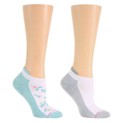 Dr. Motion Customer Favorite | Floral - Ankle Compression Socks For Women
