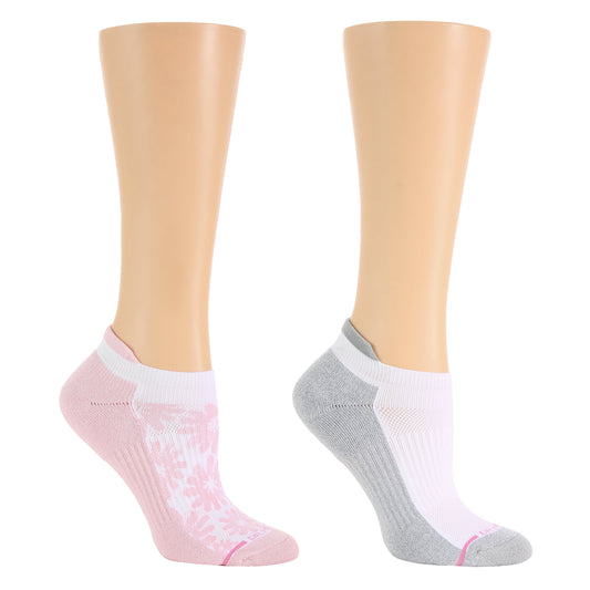 Dr. Motion Top Pick | Big Pointelle Floral - Ankle Compression Socks For Women