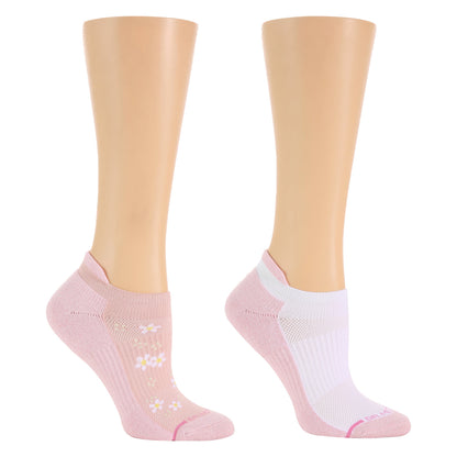 Dr. Motion Trending | Floral Dots - Ankle Compression Socks For Women