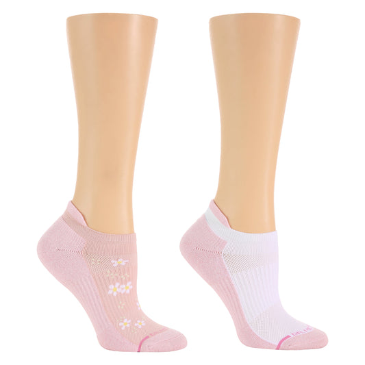 Dr. Motion Trending | Floral Dots - Ankle Compression Socks For Women