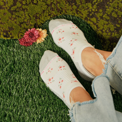 Dr. Motion Great Value | Ditsy Floral Bunch - Ankle Compression Socks For Women