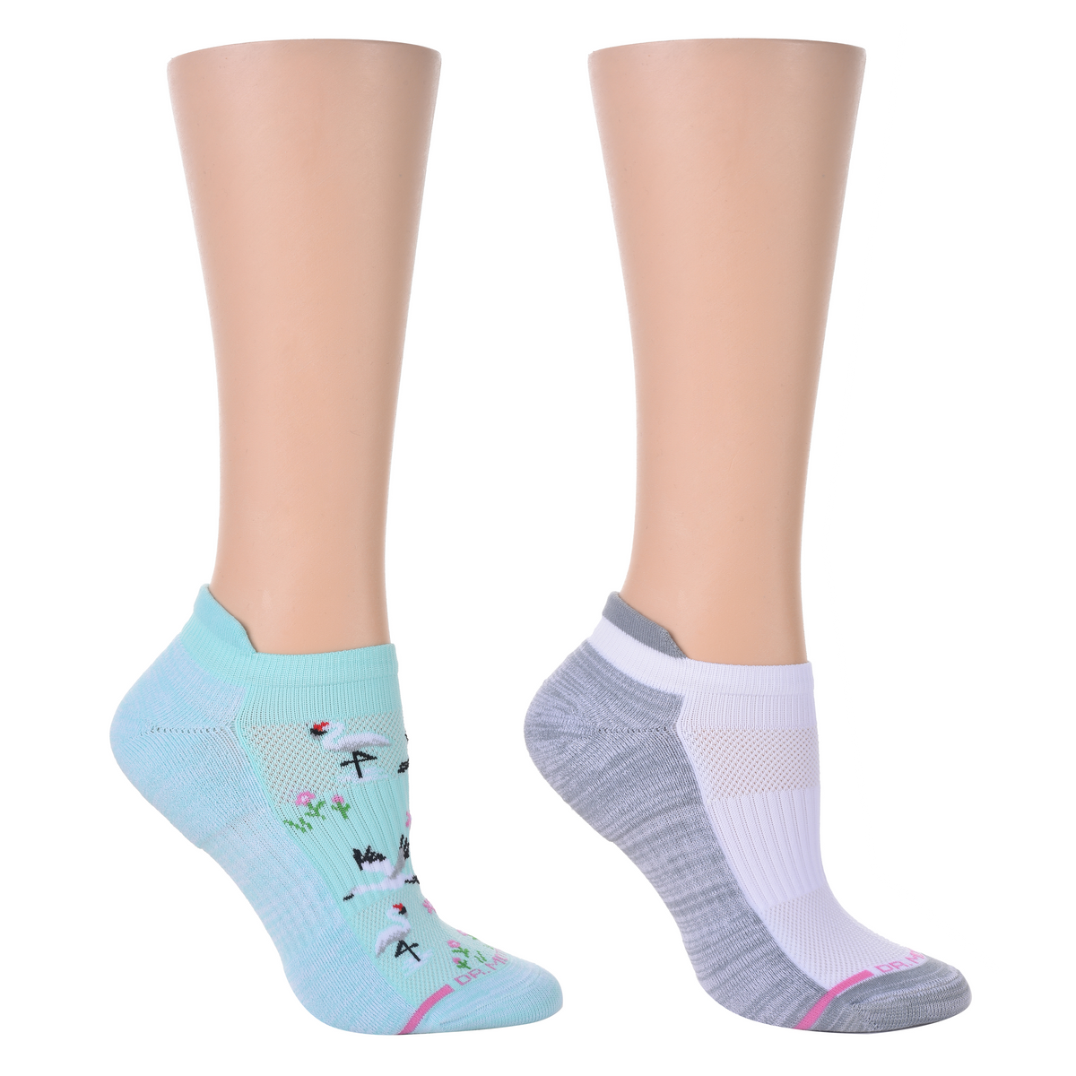 Dr. Motion Customer Favorite | Whooping Cranes - Ankle Compression Socks For Women