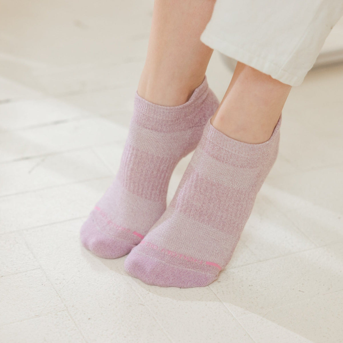Dr. Motion Exclusive | Basic Marl - Ankle Compression Socks For Women