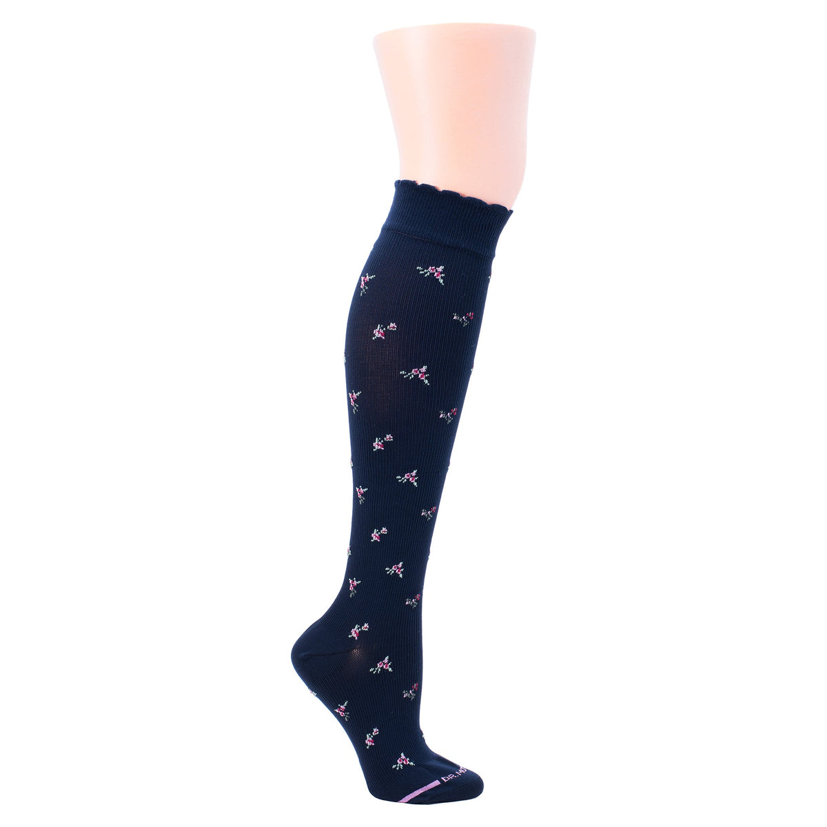 Dr. Motion Recommended | Liberty Flower - Knee-High Compression Socks For Women